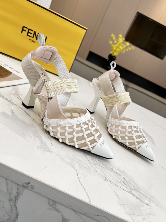 Fendi WOMENS SANDAL heel height 8.5CM 11961-3