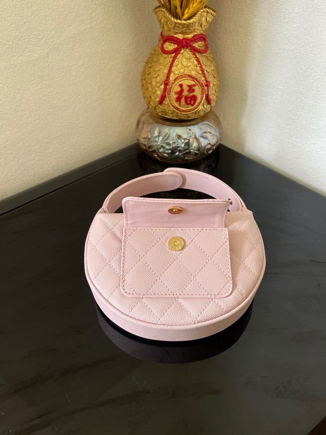 Chanel POUCH Lambskin & Gold-Tone Metal AP3467 pink