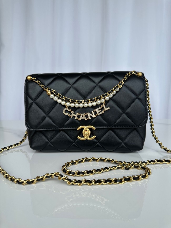 Chanel FLAP BAG AS5011 BLACK