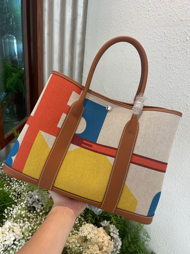 Hermes Garden Party Tote Bags Leather H55698-2