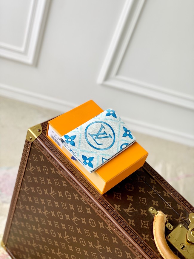 Louis Vuitton Passport Cover M11457 Lagoon Blue