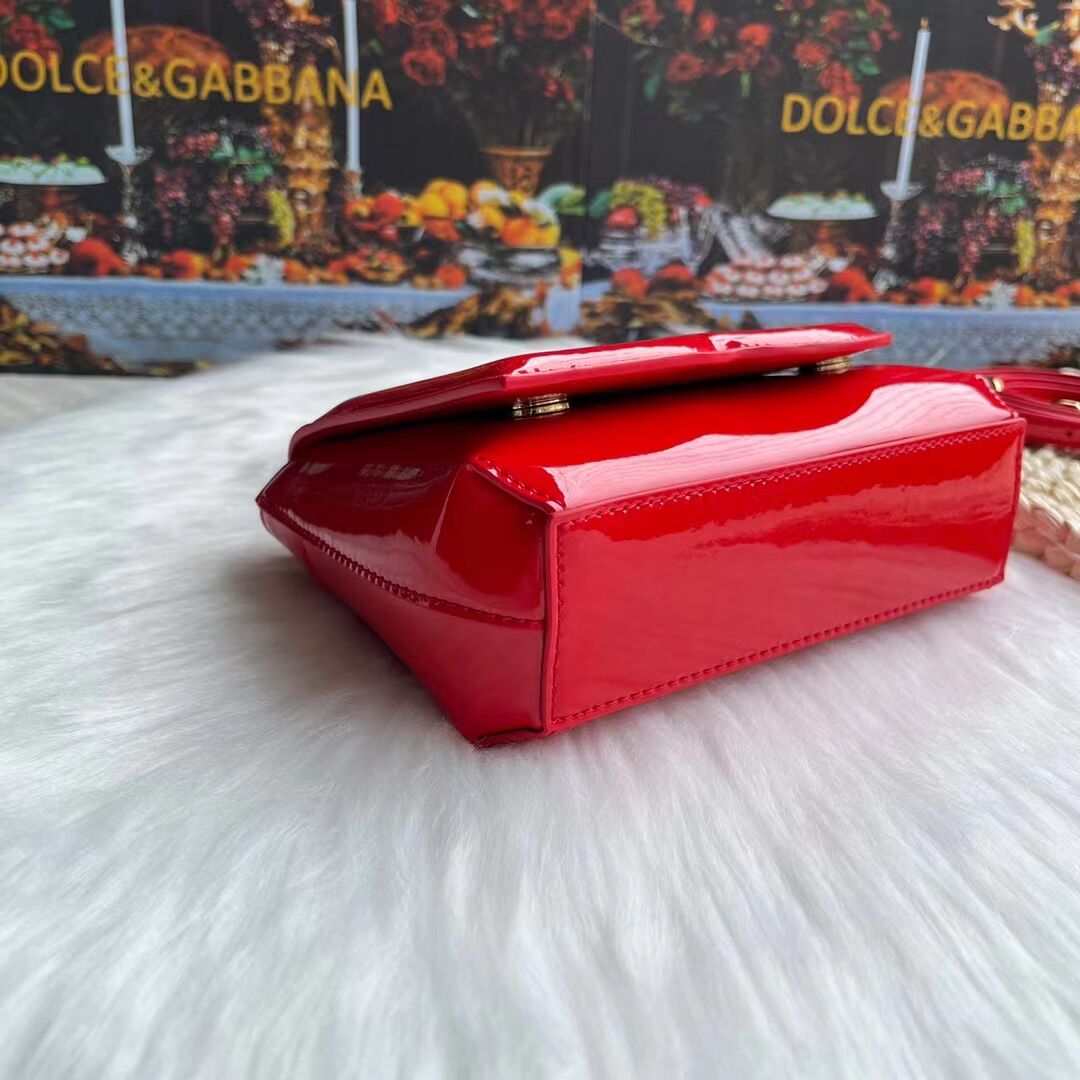 Dolce & Gabbana Patent leather G6002A red