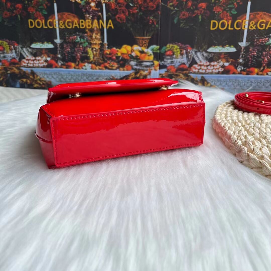 Dolce & Gabbana Patent leather G6002A red