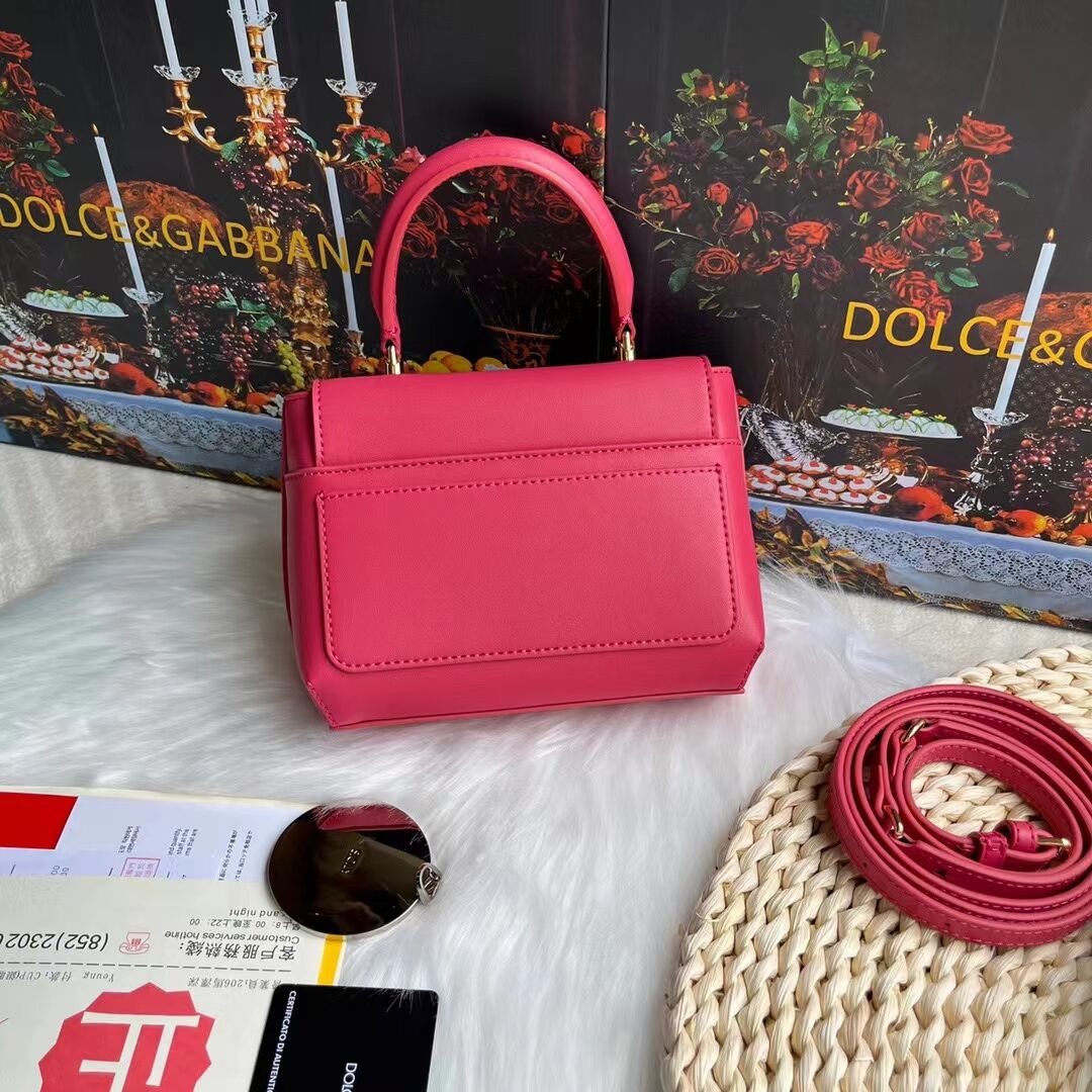 Dolce & Gabbana leather bag G6002 rose