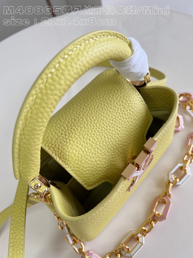 Louis Vuitton Capucines Mini M23456 yellow