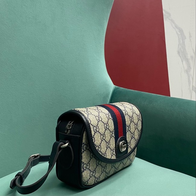 Gucci OPHIDIA GG MINI SHOULDER BAG 772239 Blue