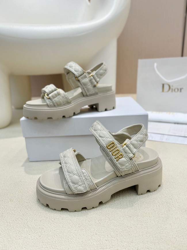 Dior Dioract Platform Sandal Lambskin 11998-3