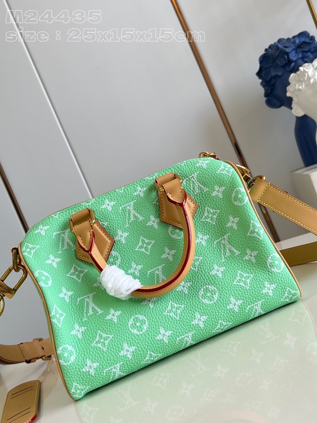 Louis Vuitton NEW Speedy P9 Bandouliere 25 M11561 green