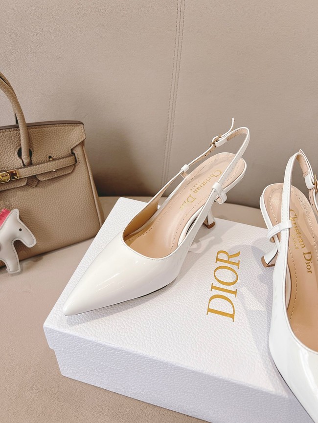 Dior Tribales Slingback Pump Patent Calfskin 11915-4