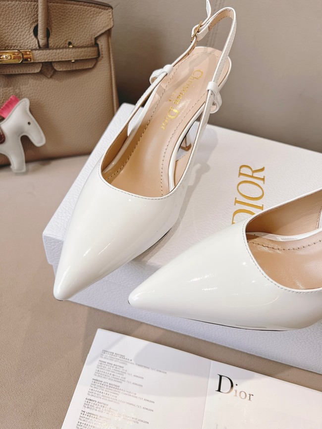 Dior Tribales Slingback Pump Patent Calfskin 11915-4