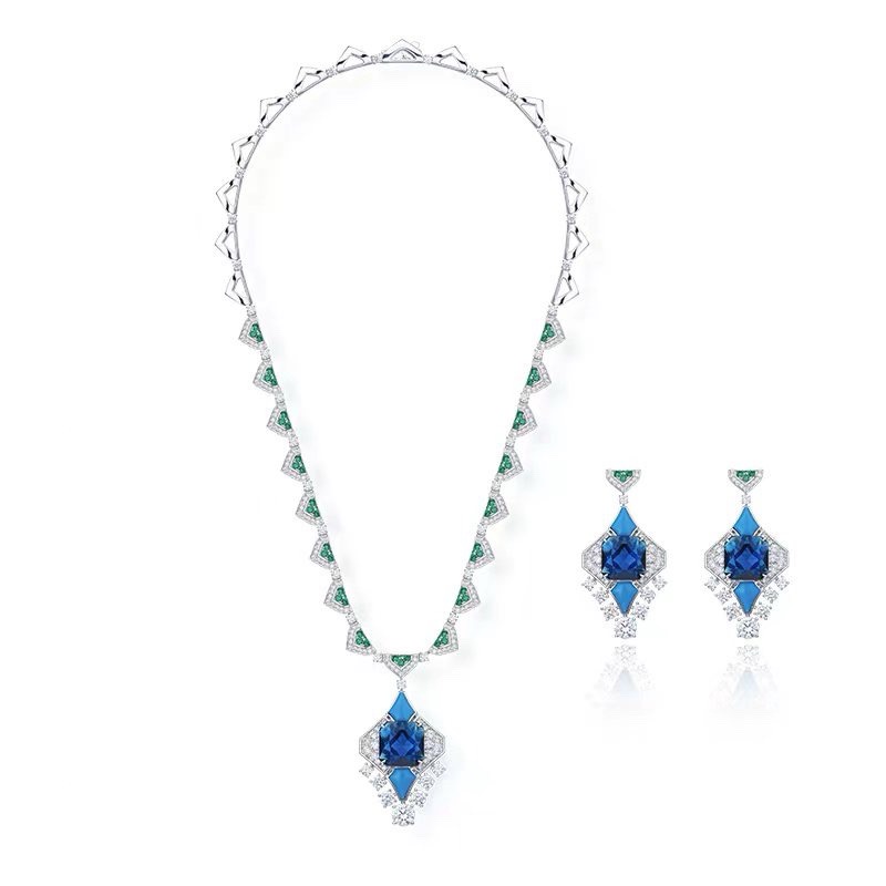 BVLGARI NECKLACE&Earrings CE14888