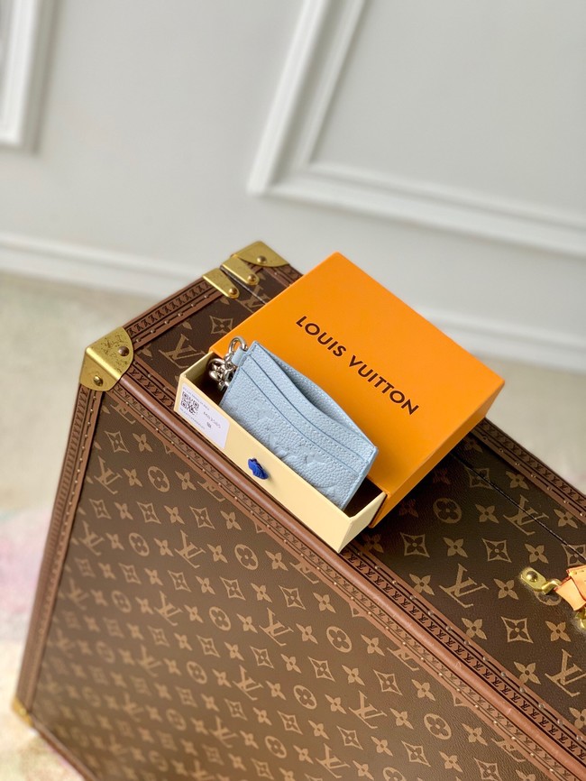 Louis vuitton Charms Card Holder M83585 Blue Hour