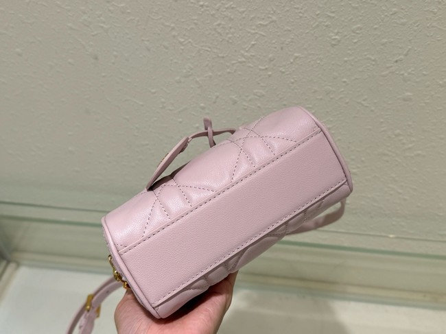 Dior Groove 16 Mini Bag Macrocannage Calfskin S4000UB pink