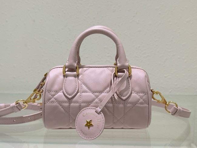 Dior Groove 16 Mini Bag Macrocannage Calfskin S4000UB pink