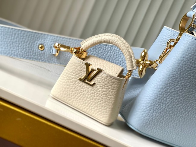 Louis Vuitton Capucines Mini M24574 light blue