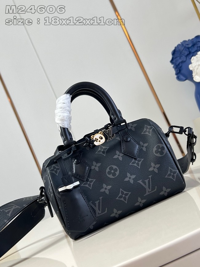 Louis Vuitton Speedy Bandouliere M24474 black