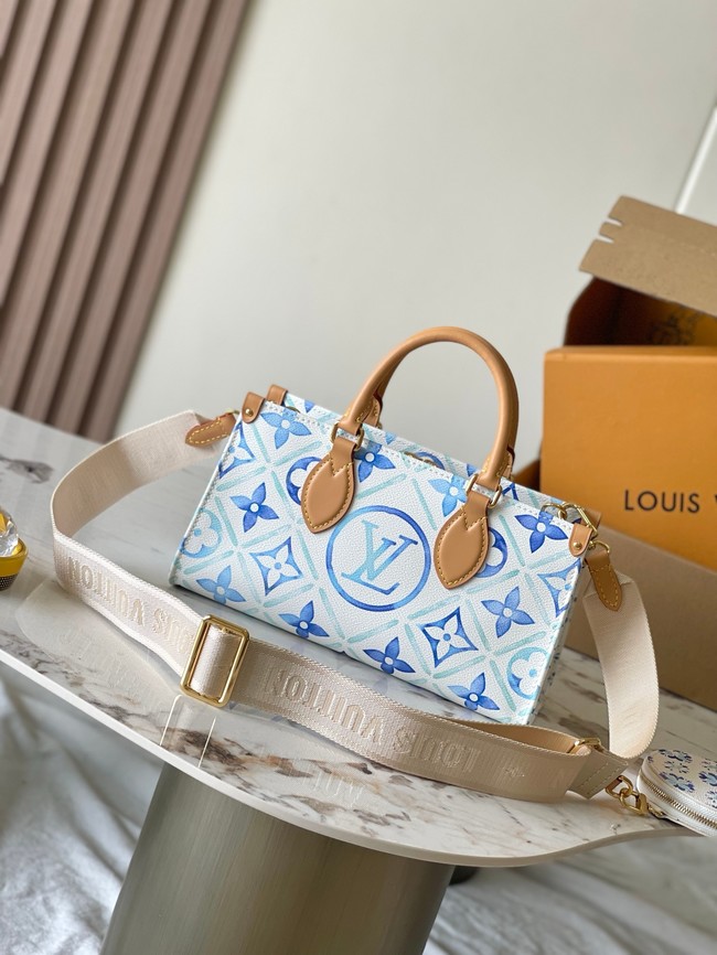 Louis Vuitton OnTheGo East West M25318 blue