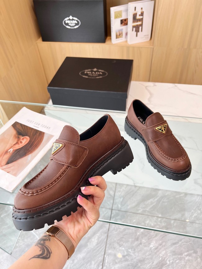 Prada leather loafers 55209-3