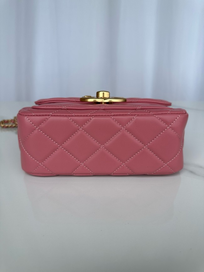 CHANEL MINI FLAP BAG AS5026 Pink