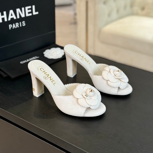 Chanel Shoes Heel height 8 cm Lambskin 55219-4