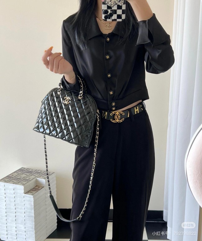 CHANEL MINI SHOPPING BAG AS5131 BLACK