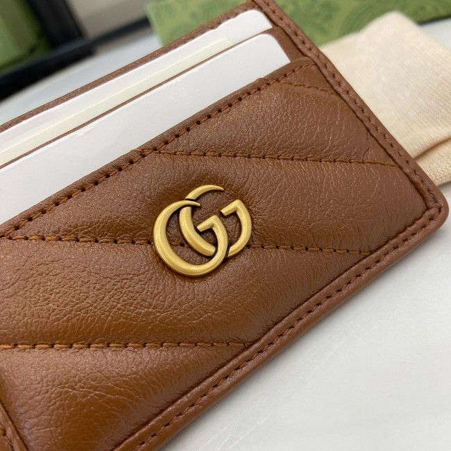 Gucci OPHIDIA CARD CASE 443123 brown