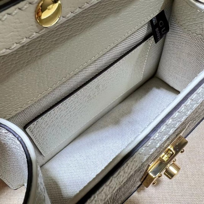 Gucci OPHIDIA MINI SHOULDER BAG A696180 white