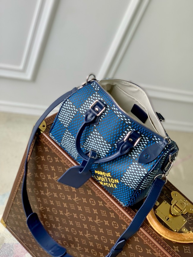 Louis Vuitton Speedy 25 BandouliEre N40691 Blue