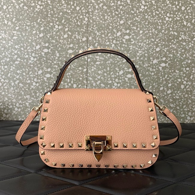 VALENTINO GARAVANI Loco Calf leather bag 0345 pink