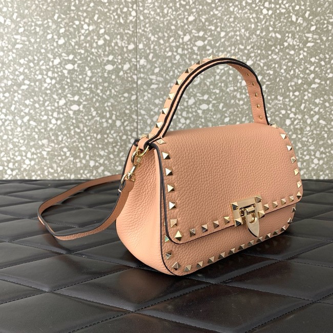 VALENTINO GARAVANI Loco Calf leather bag 0345 pink