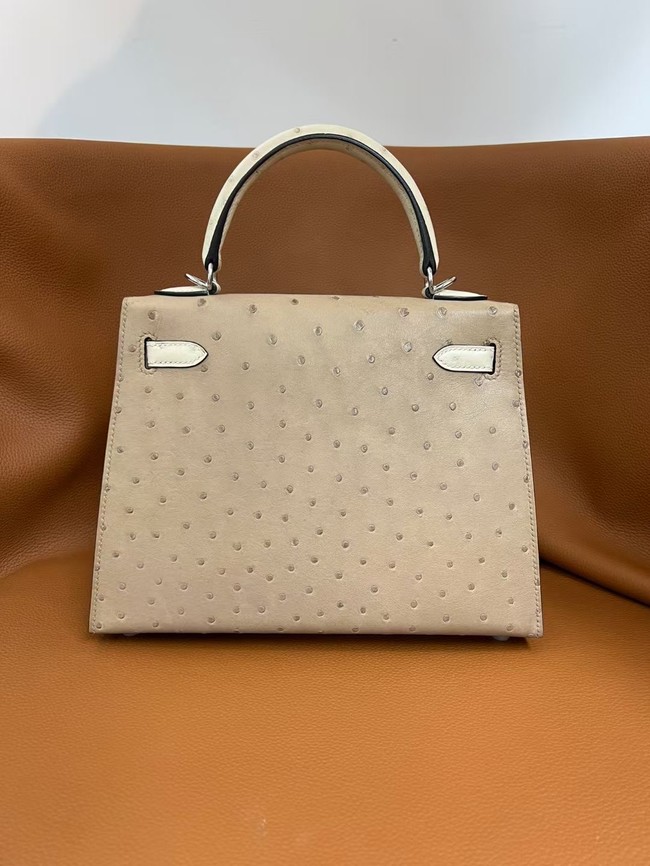 Hermes Kelly Shoulder Bags Ostrich skin KL2655-2