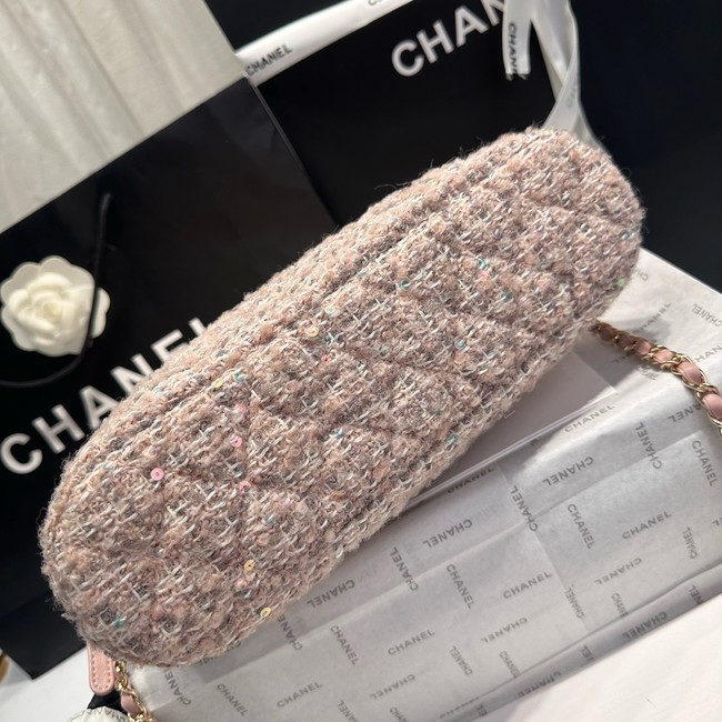 Chanel SMALL SHOPPING BAG AS3969 Light Pink& Beige & Ecru