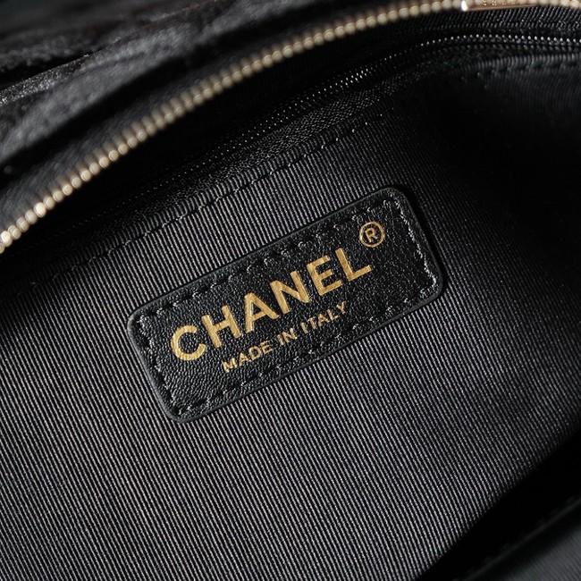 Chanel SMALL SHOPPING BAG AS3969 Velvet black