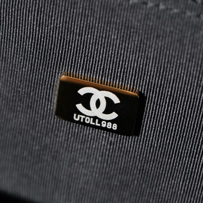 Chanel SMALL SHOPPING BAG AS3969 Velvet black