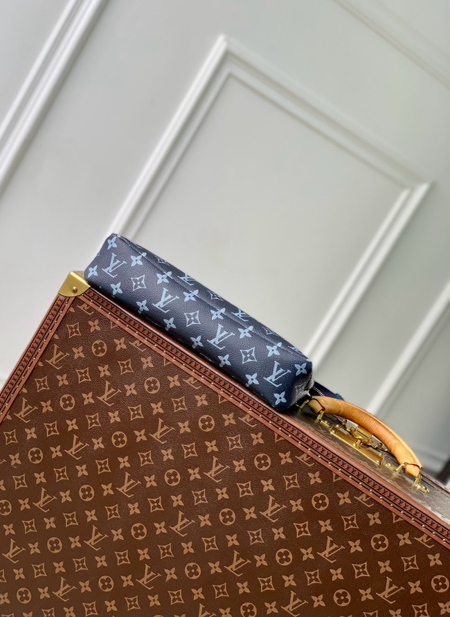 Louis Vuitton Pochette Voyage MM M11545 Navy Blue