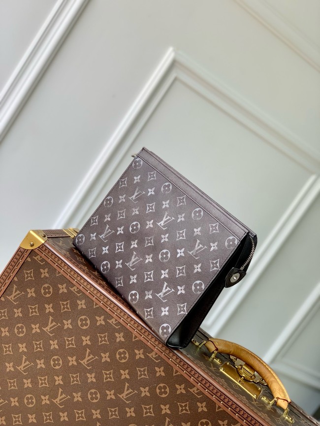 Louis Vuitton Pochette Voyage MM M11764 Black