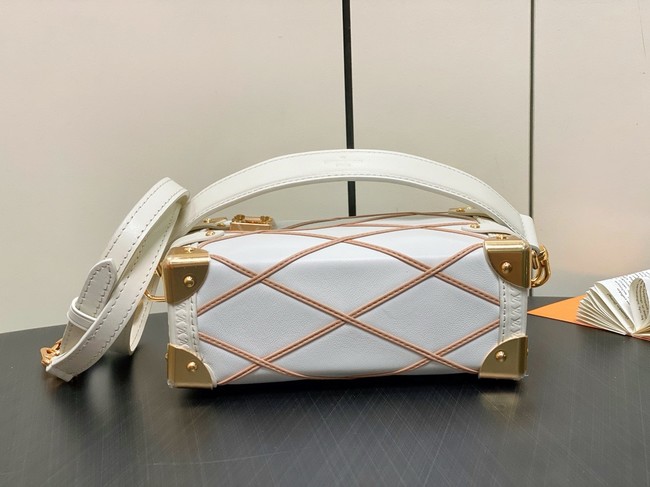 Louis Vuitton Side Trunk MM M24403 white