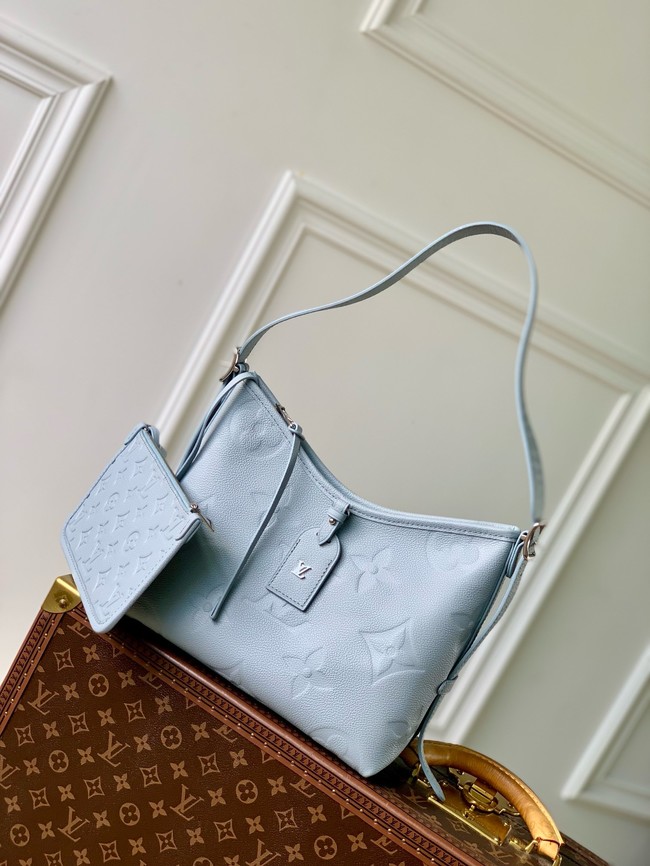 Louis Vuitton NEW CarryAll PM M46673 Blue Washed