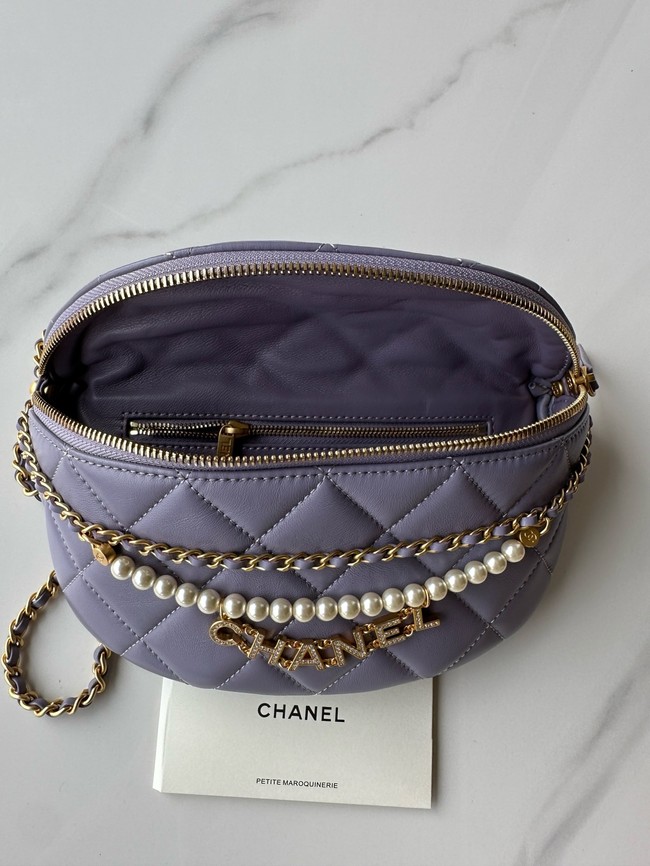 Chanel WAIST BAG AS4991 Purple