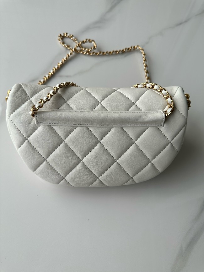 Chanel WAIST BAG AS4991 White