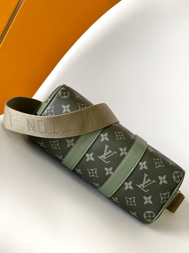 Louis Vuitton Keepall Bandouliere 25 M11591 Khaki Green