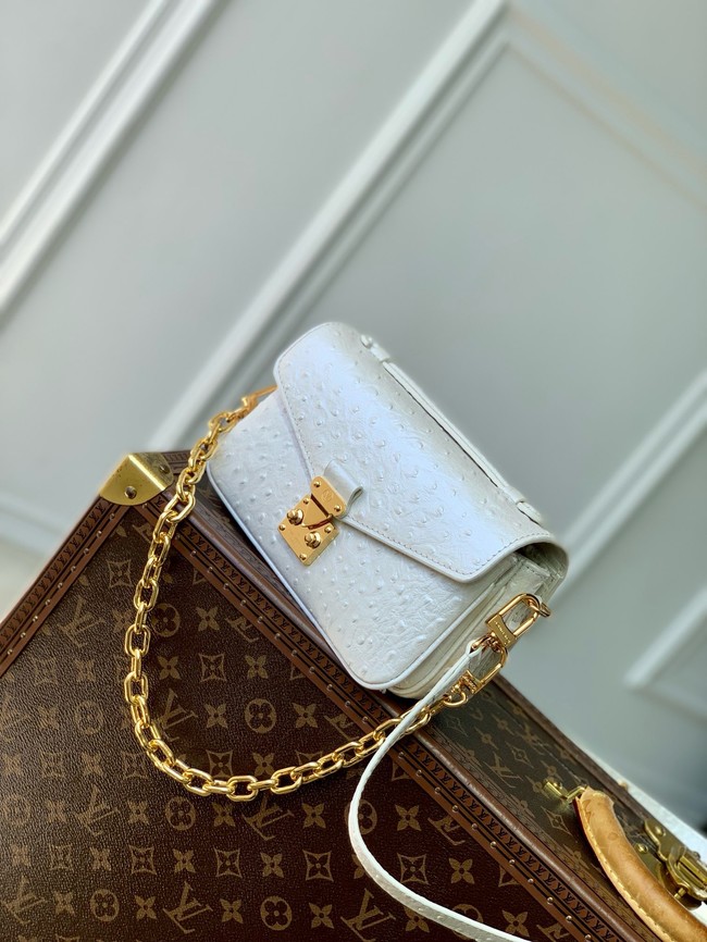 Louis Vuitton Pochette Metis East West N85902 white