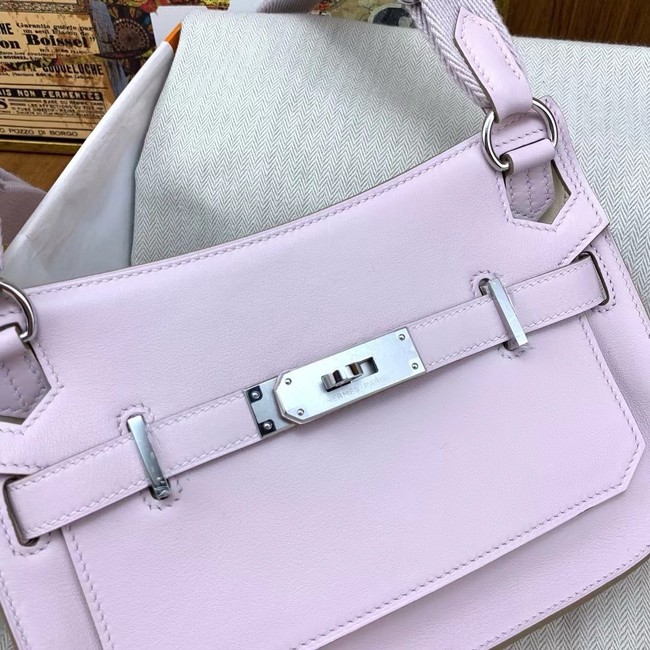 Hermes Original Leather 23CM Mini Jypsiere H0880 light pink