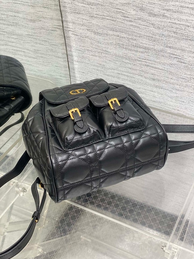 DIOR Medium Dior Caro Backpack M6301UN black