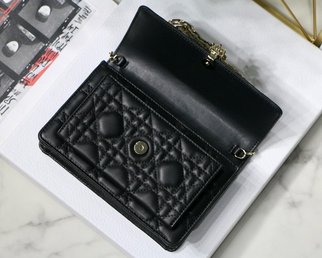 My Dior Mini Bag Cannage Lambskin S3105N black