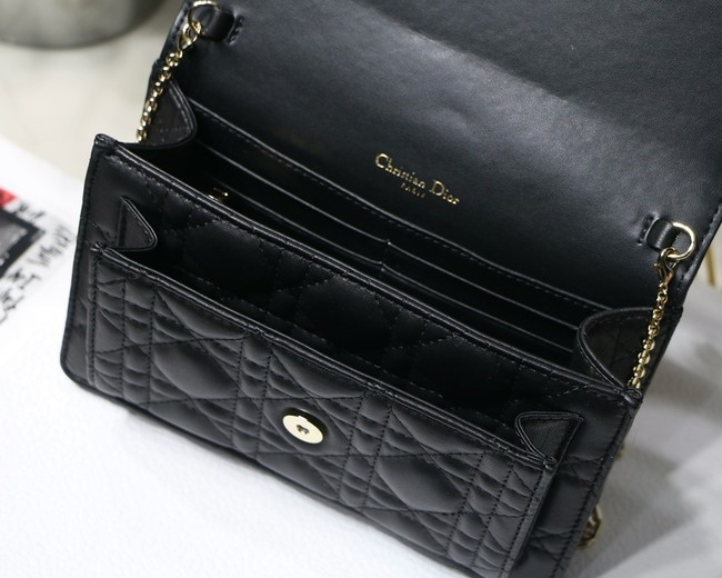 My Dior Mini Bag Cannage Lambskin S3105N black