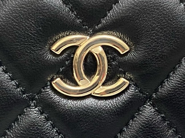 CHANEL SMALL BOX BAG AS5167 black