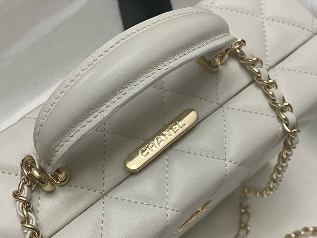 CHANEL BOX BAG AS5168 white