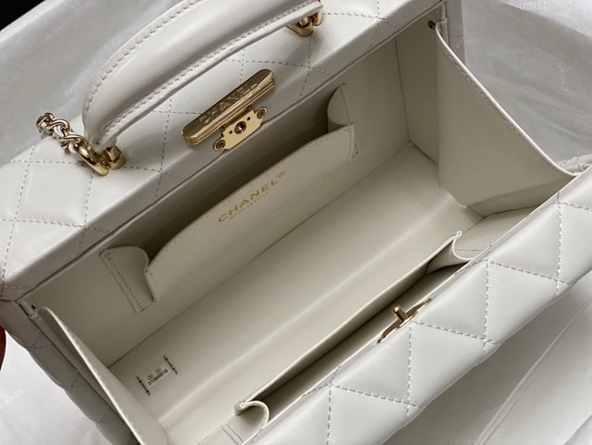 CHANEL BOX BAG AS5168 white