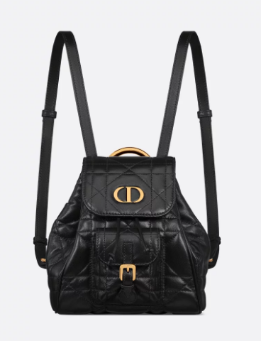 DIOR Medium Dior Caro Backpack M6302UN black